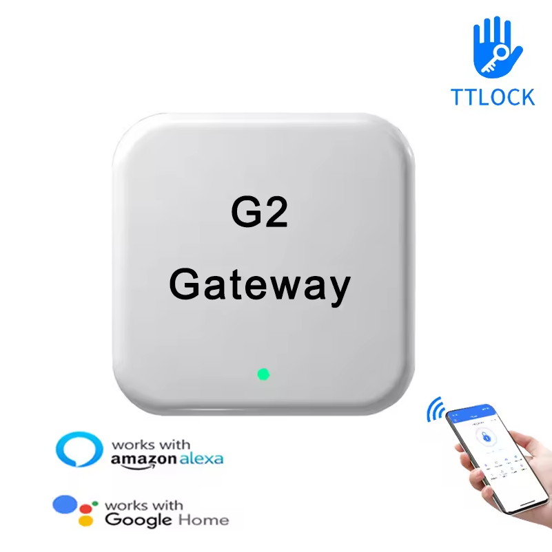 Home Security Locks For Doors - TTLock Smart Gateway G2 WiFi BLE