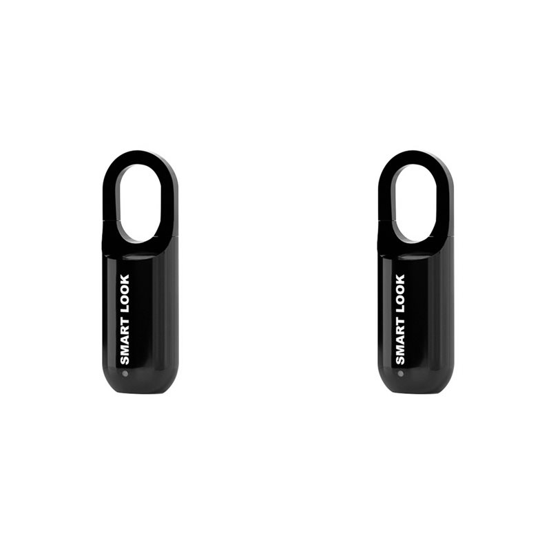 Home Security Locks For Doors - B44C 2X Fingerprint Padlock M01 Smart