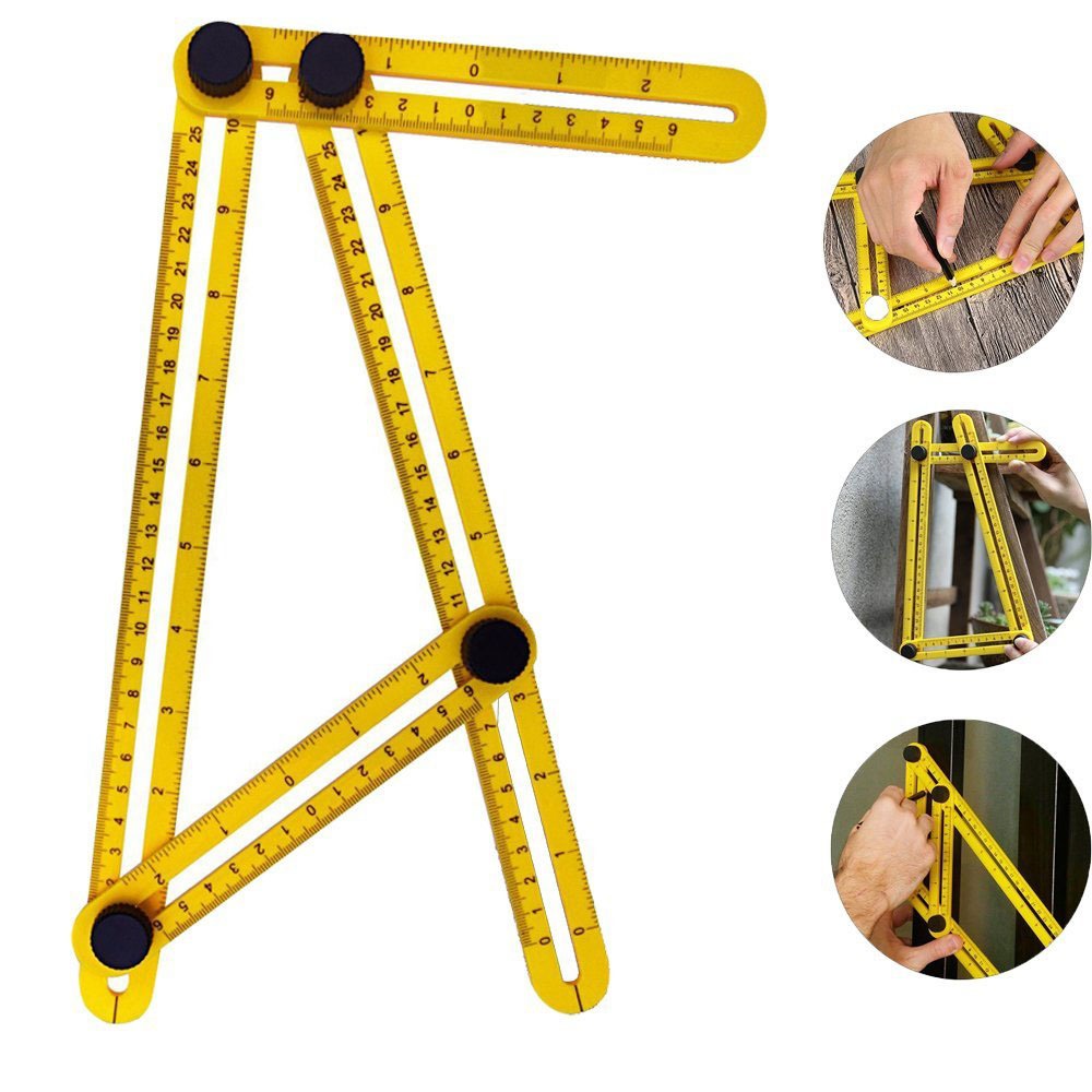 Protractor Multi Angle Ruler T - Home Security Measures ulasan dan harga