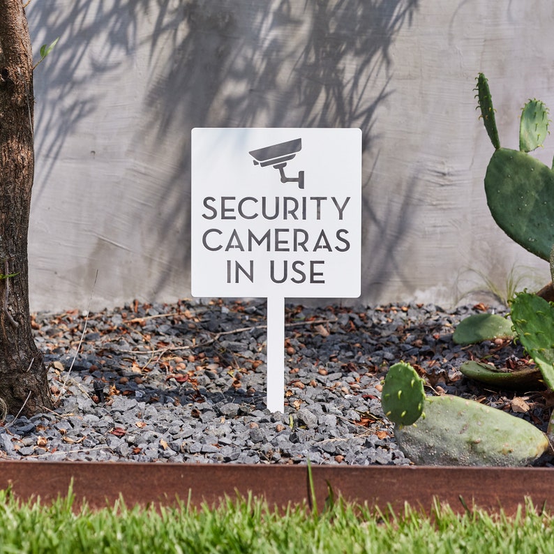 Security Camera Yard Sign - Mo - Home Yard Security ulasan dan harga