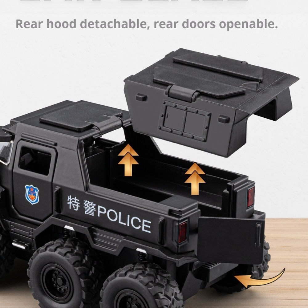1:32 Conqueror SWAT Police Car - Home Security Police ulasan dan harga
