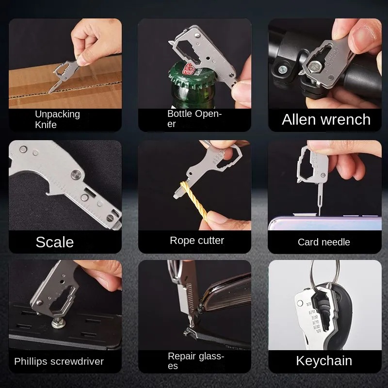 Mini Multifunctional Keychain  - Drone Security Home ulasan dan harga