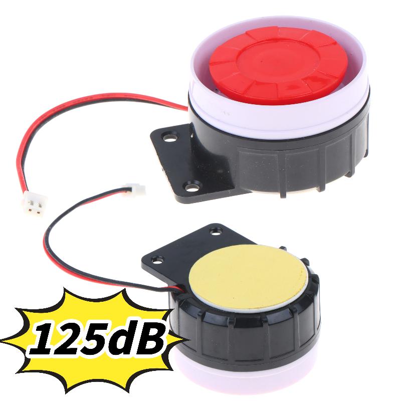 1Pcs 125dB High Decibel Buzzer - Home Security Police ulasan dan harga