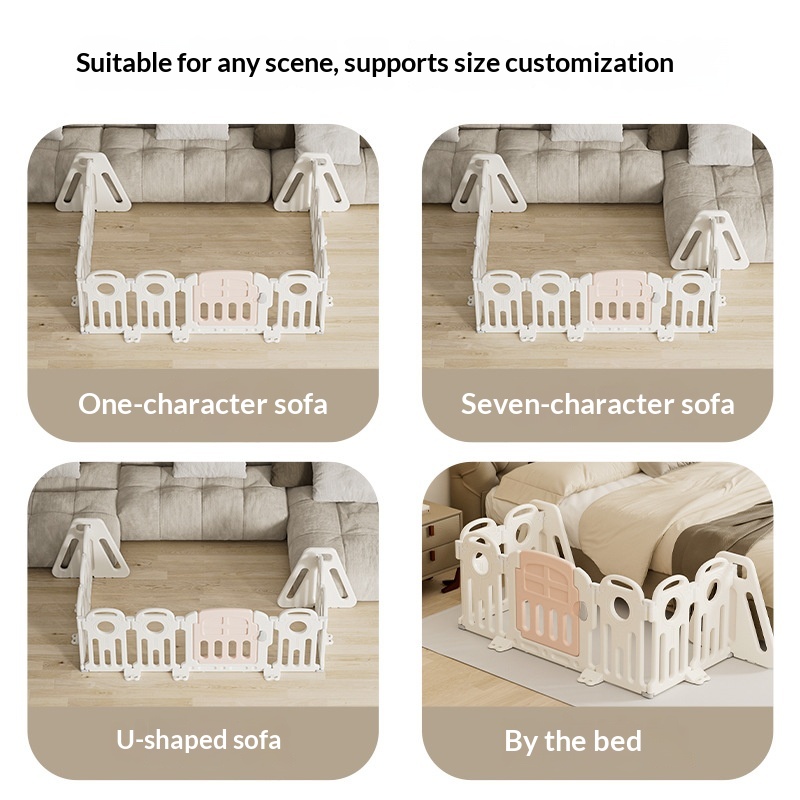 Three Panel Baby Playpen Indoo - Home Yard Security ulasan dan harga