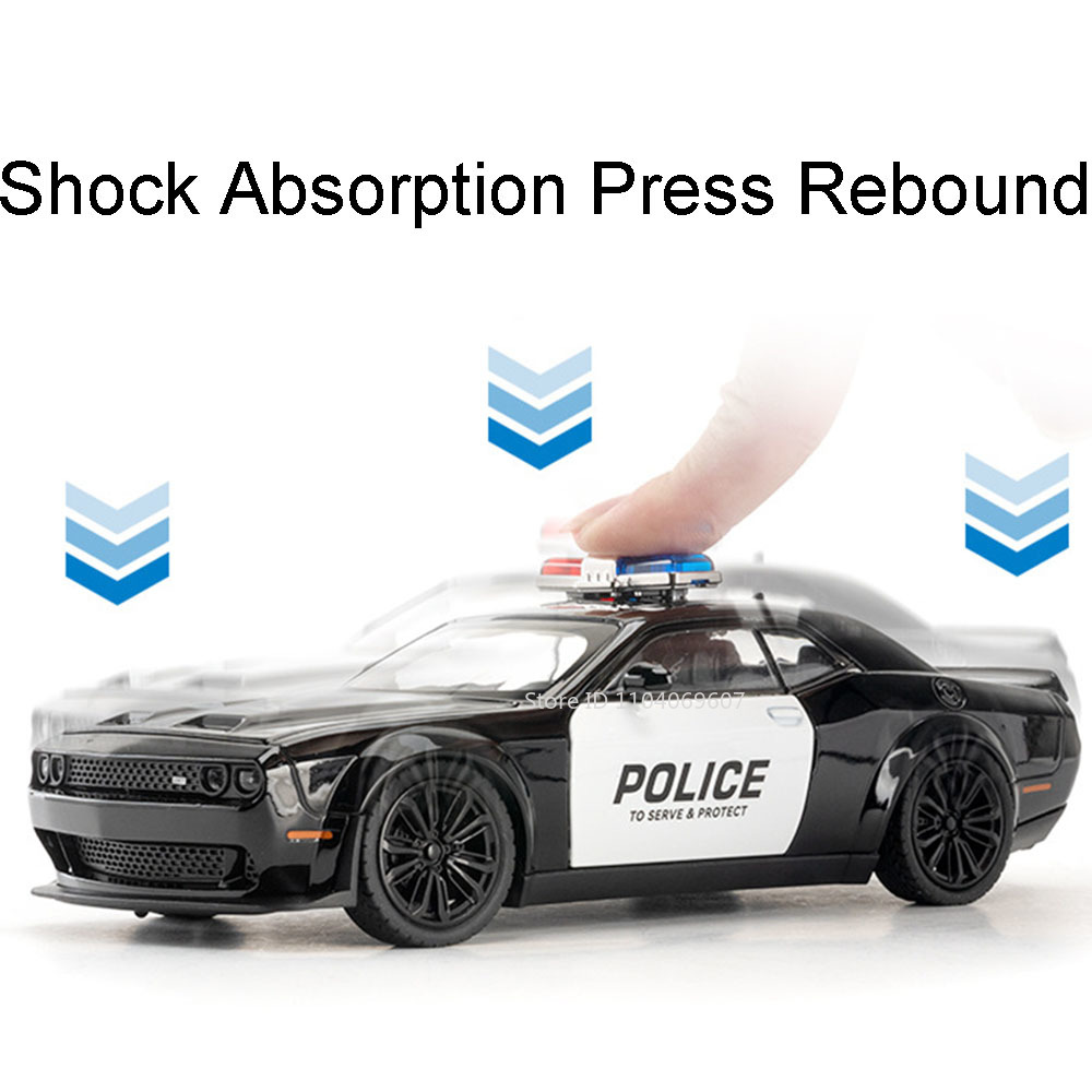 1:22 Challenger SRT Police Car - Home Security Police ulasan dan harga