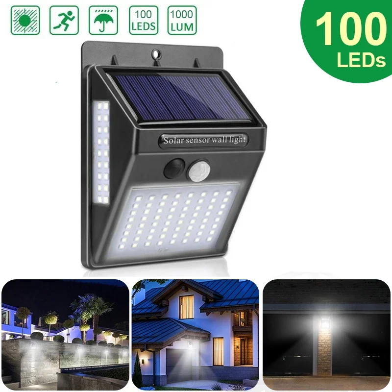 Outdoor Solar PIR Motion Senso - Home Yard Security ulasan dan harga