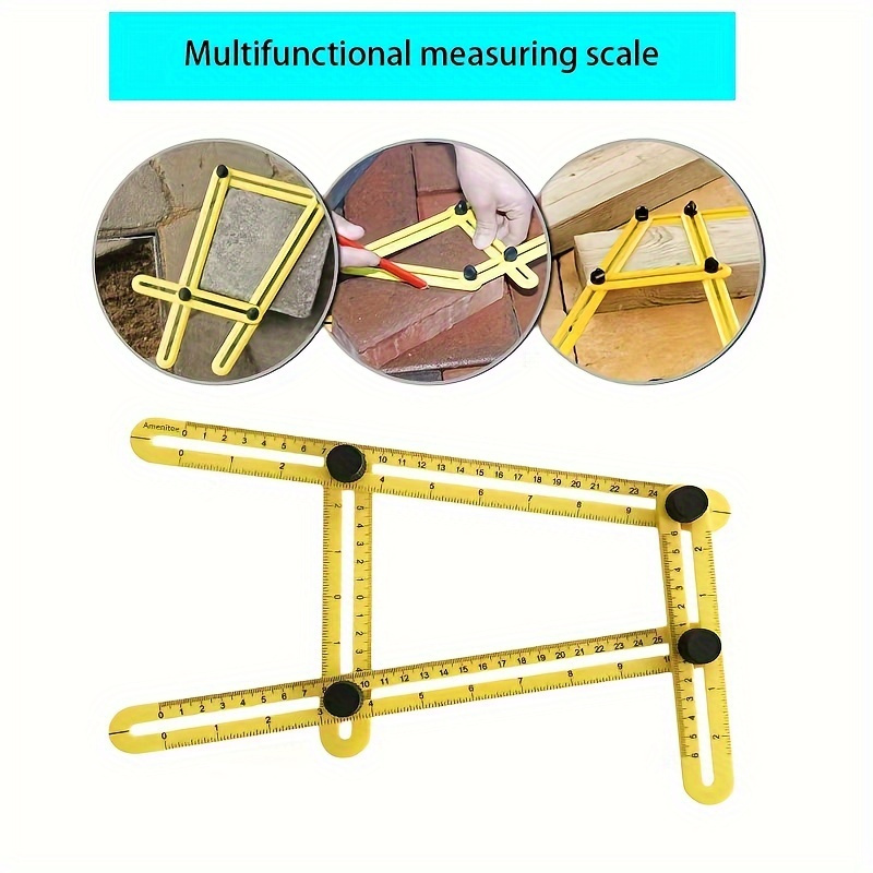 1pcs Protractor Multi Angle Ru - Home Security Measures ulasan dan harga