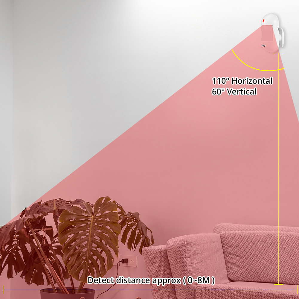 KERUI Wireless PIR Motion Sens - Pet Immune Pir Sensor ulasan dan harga