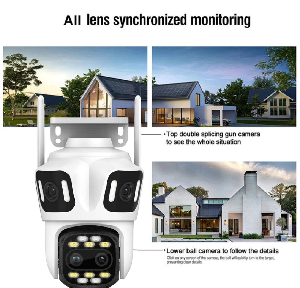 Uzoom 10K 16MP Outdoor PTZ WIF - Home Security Ai ulasan dan harga