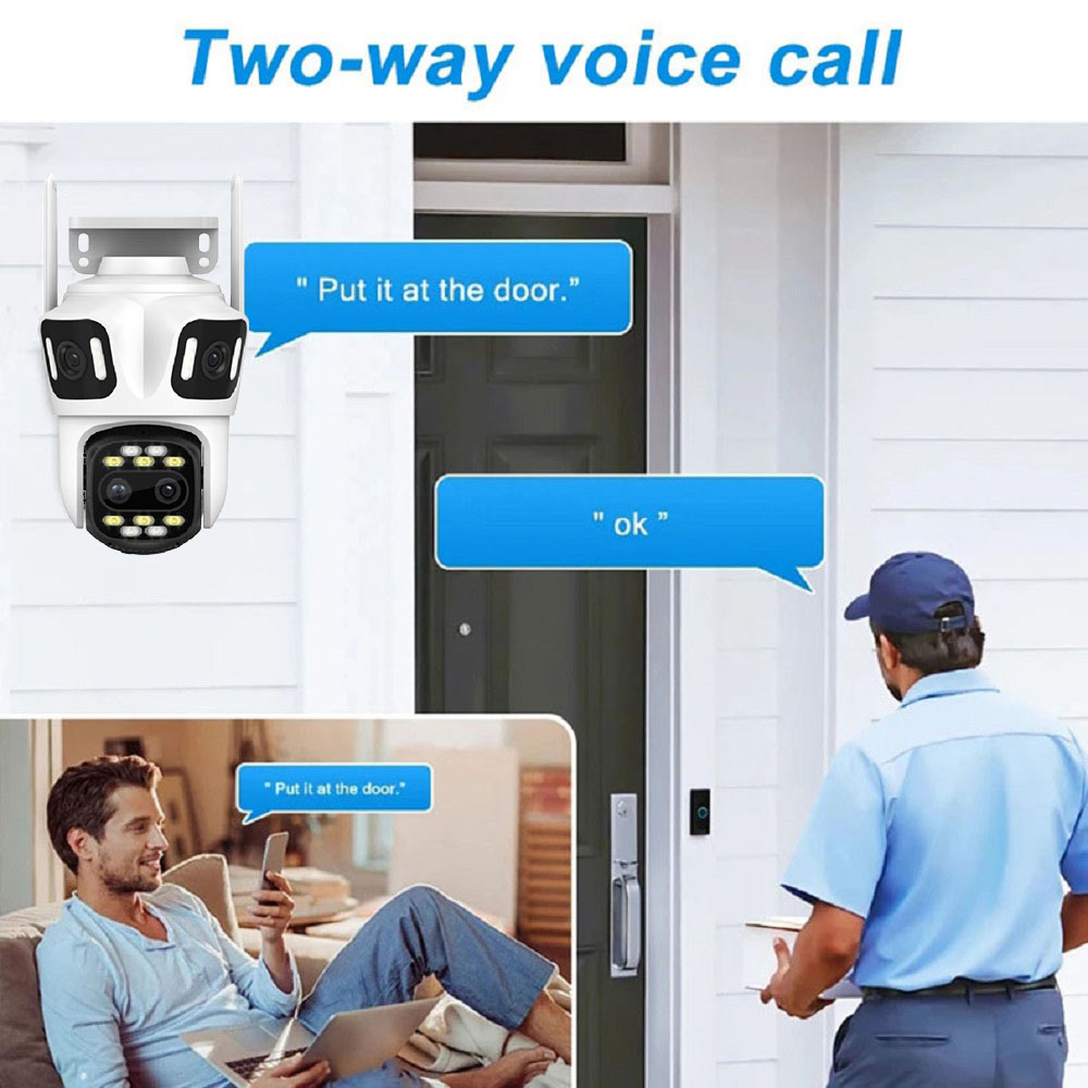 Uzoom 10K 16MP Outdoor PTZ WIF - Home Security Ai ulasan dan harga