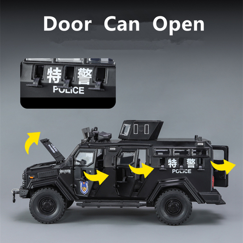 1:24 Alloy Tiger Armored Car T - Home Security Police ulasan dan harga
