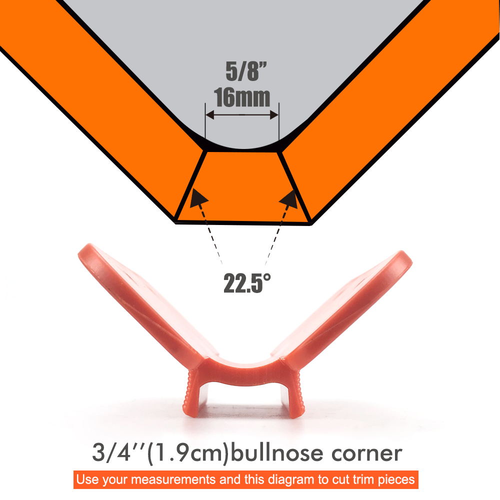 Bullnose Trim Gauge Wood Trim  - Home Security Measures ulasan dan harga
