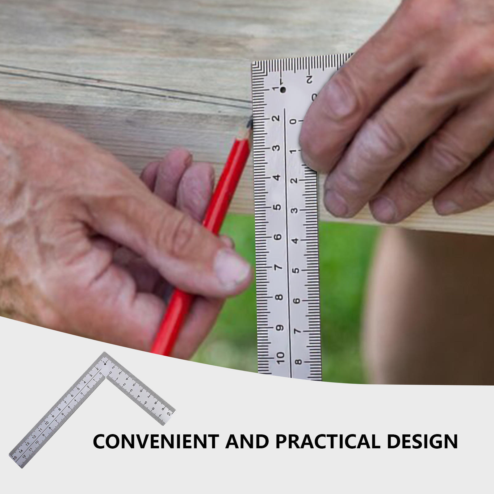 L Shape Corner Ruler Woodworki - Home Security Measures ulasan dan harga