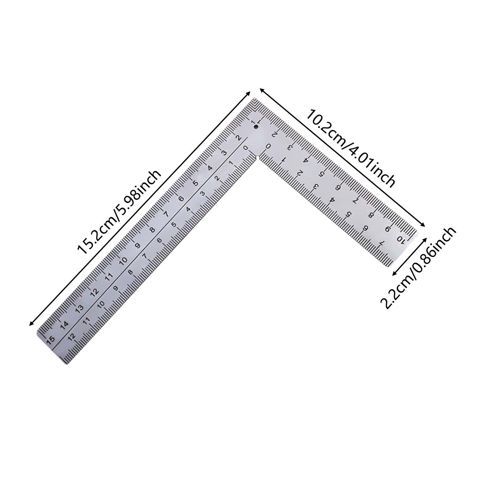 L Shape Corner Ruler Woodworki - Home Security Measures ulasan dan harga