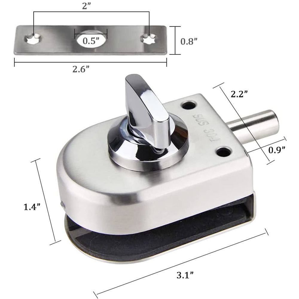 304 Stainless Steel Keyless Ho - Home Security Locks For Doors ulasan dan harga
