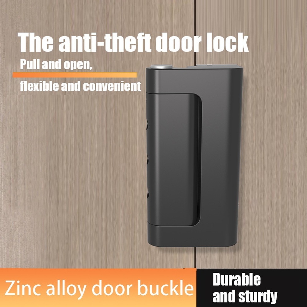 1pc Zinc Alloy Anti Theft Door - Home Security Locks For Doors ulasan dan harga