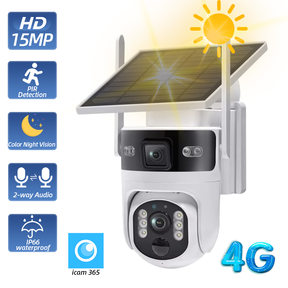 Wireless Outdoor PTZ Solar Sec - Home Yard Security ulasan dan harga