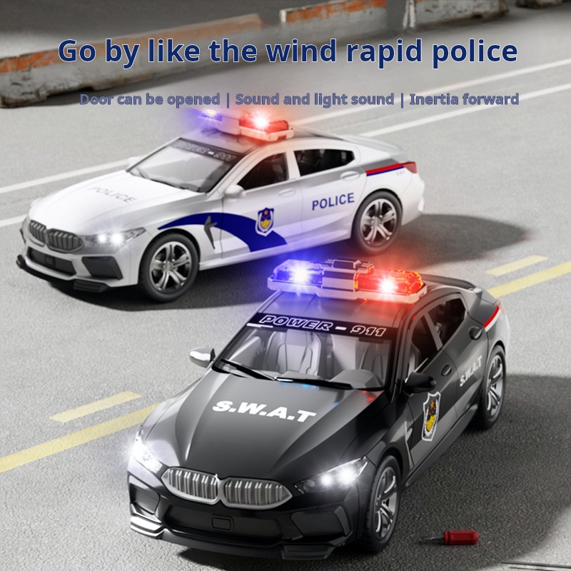 1:32 Simulation BMW M8 Police  - Home Security Police ulasan dan harga
