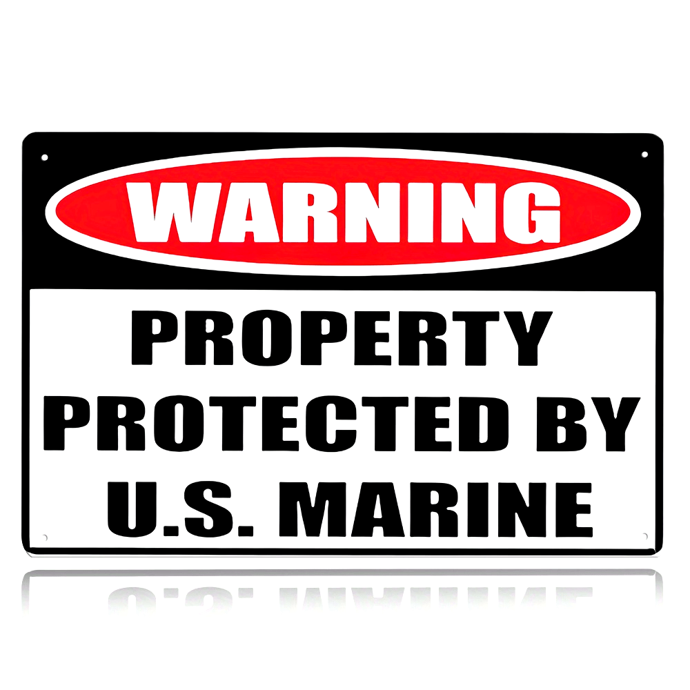 Warning Property Protected By  - Home Yard Security ulasan dan harga