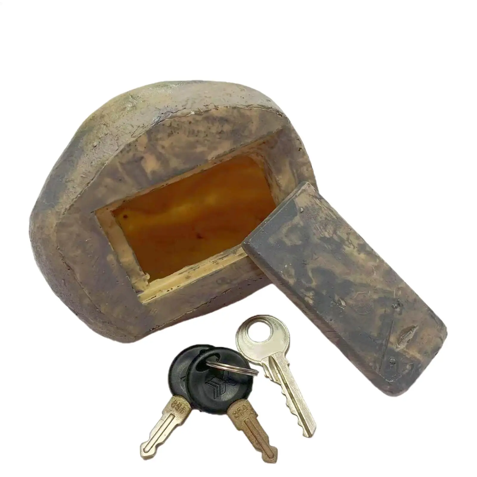 Fake Rock for Key Outdoor Natu - Home Yard Security ulasan dan harga