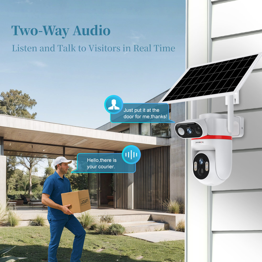 LS VISION Solar Security Camer - Home Zone Security Camera ulasan dan harga