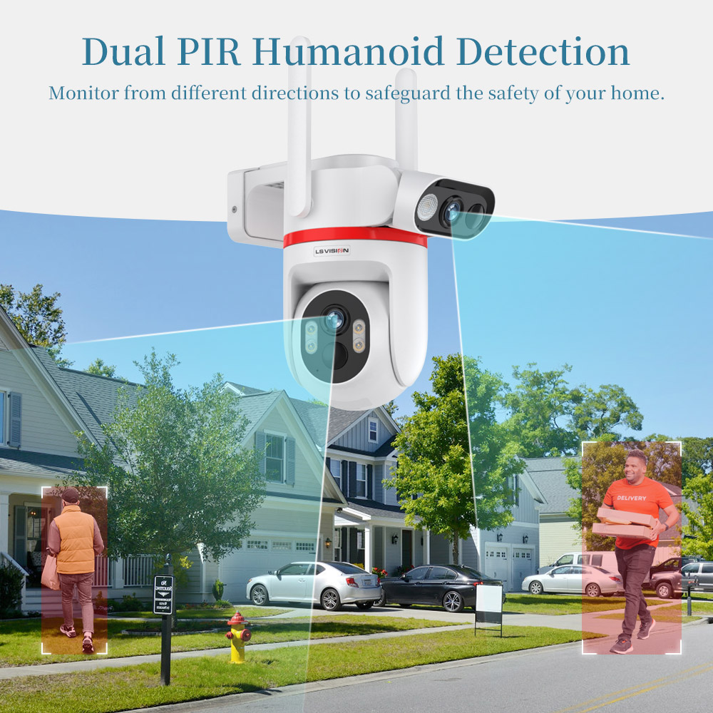 LS VISION Solar Security Camer - Home Zone Security Camera ulasan dan harga