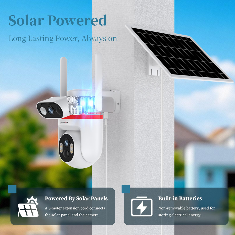 LS VISION Solar Security Camer - Home Zone Security Camera ulasan dan harga