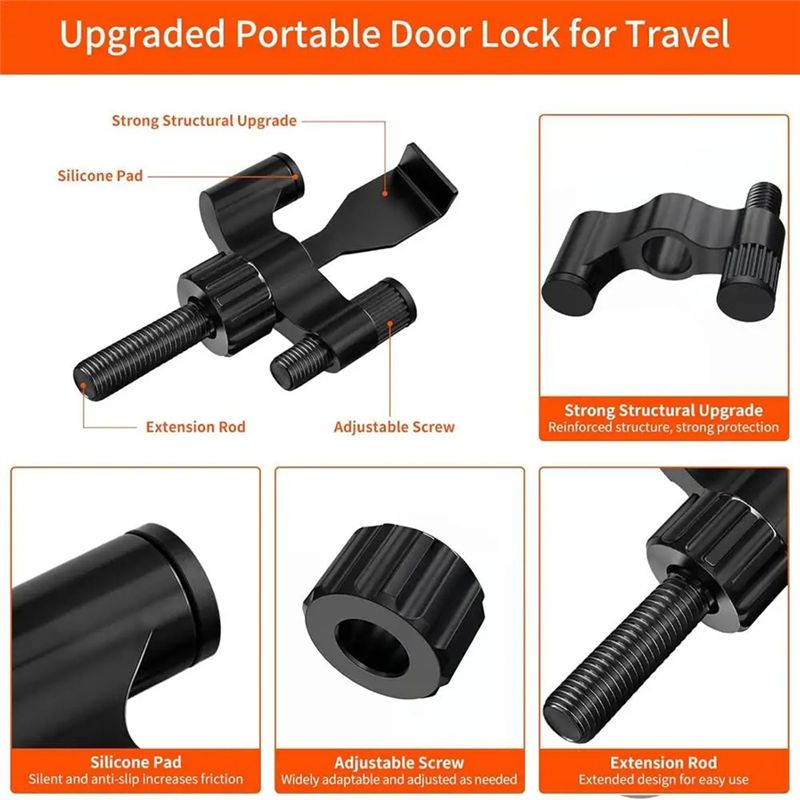 -[33A Tvdae] Door Lock Travel  - Home Security Locks For Doors ulasan dan harga