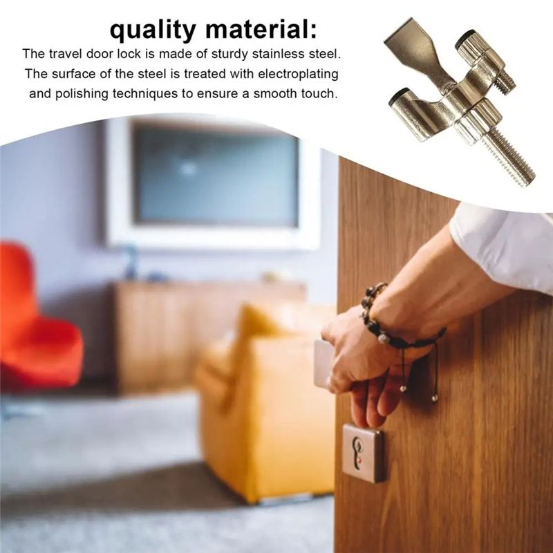 -[33A Tvdae] Door Lock Travel  - Home Security Locks For Doors ulasan dan harga