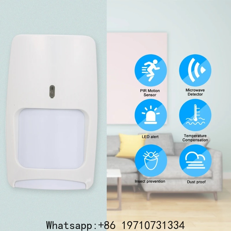 Wired Dual-tech Infrared Motio - Pet Immune Pir Sensor ulasan dan harga