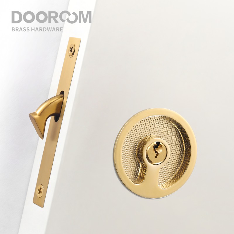 Dooroom Brass Sliding Door Han - Home Security Locks ulasan dan harga