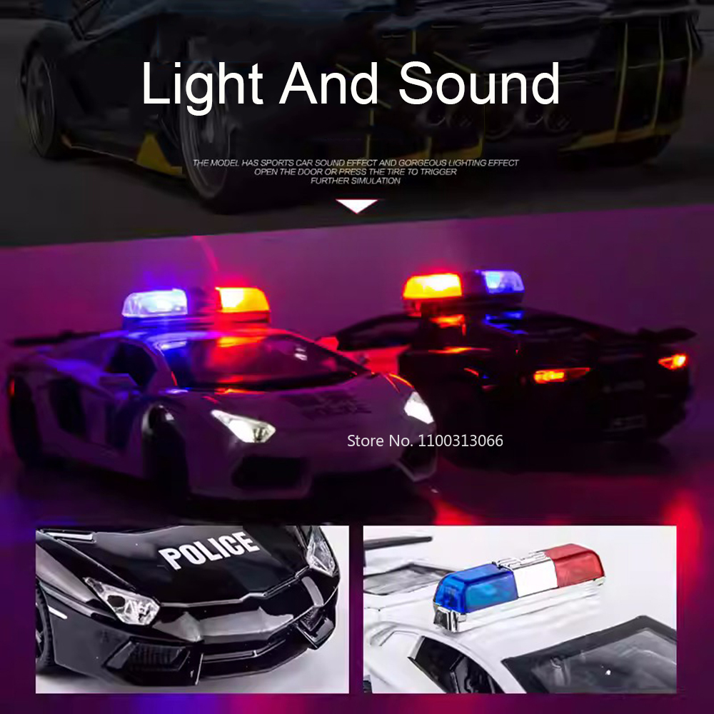 1:32 Lambor LP740 Toy Police C - Home Security Police ulasan dan harga