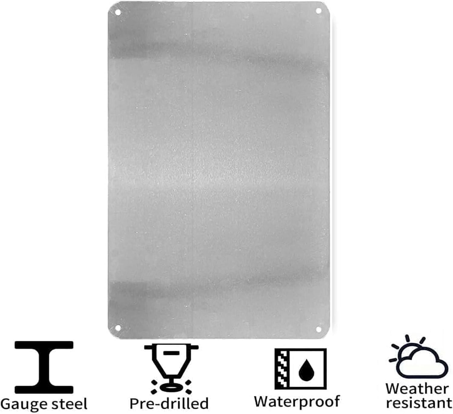 Security Camera Metal Tin Sign - Home Security Police ulasan dan harga