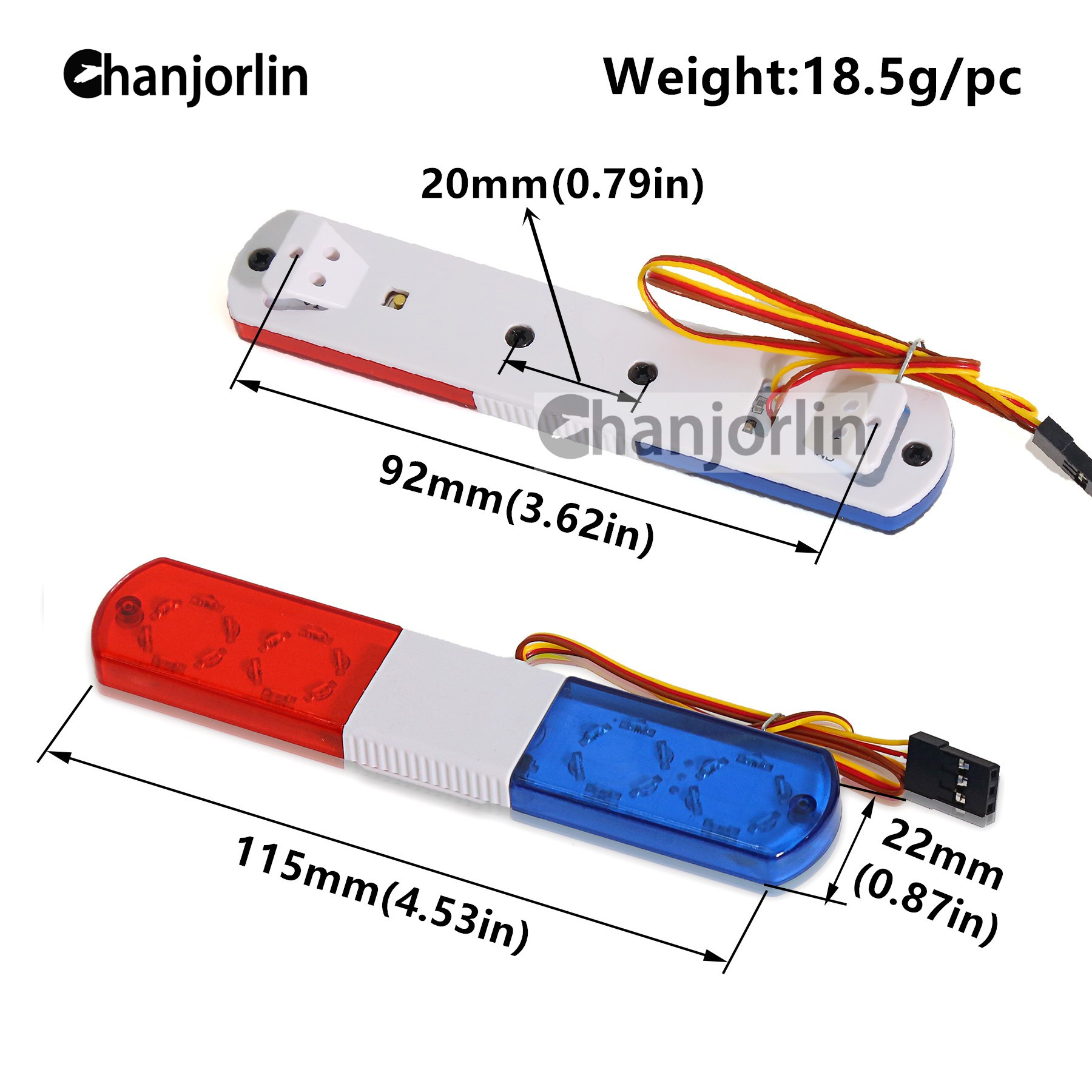 Police Flash LED Light Alarmin - Home Security Police ulasan dan harga