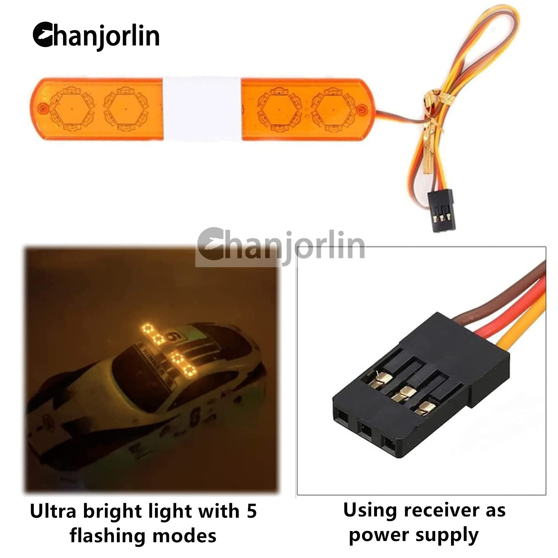 Police Flash LED Light Alarmin - Home Security Police ulasan dan harga