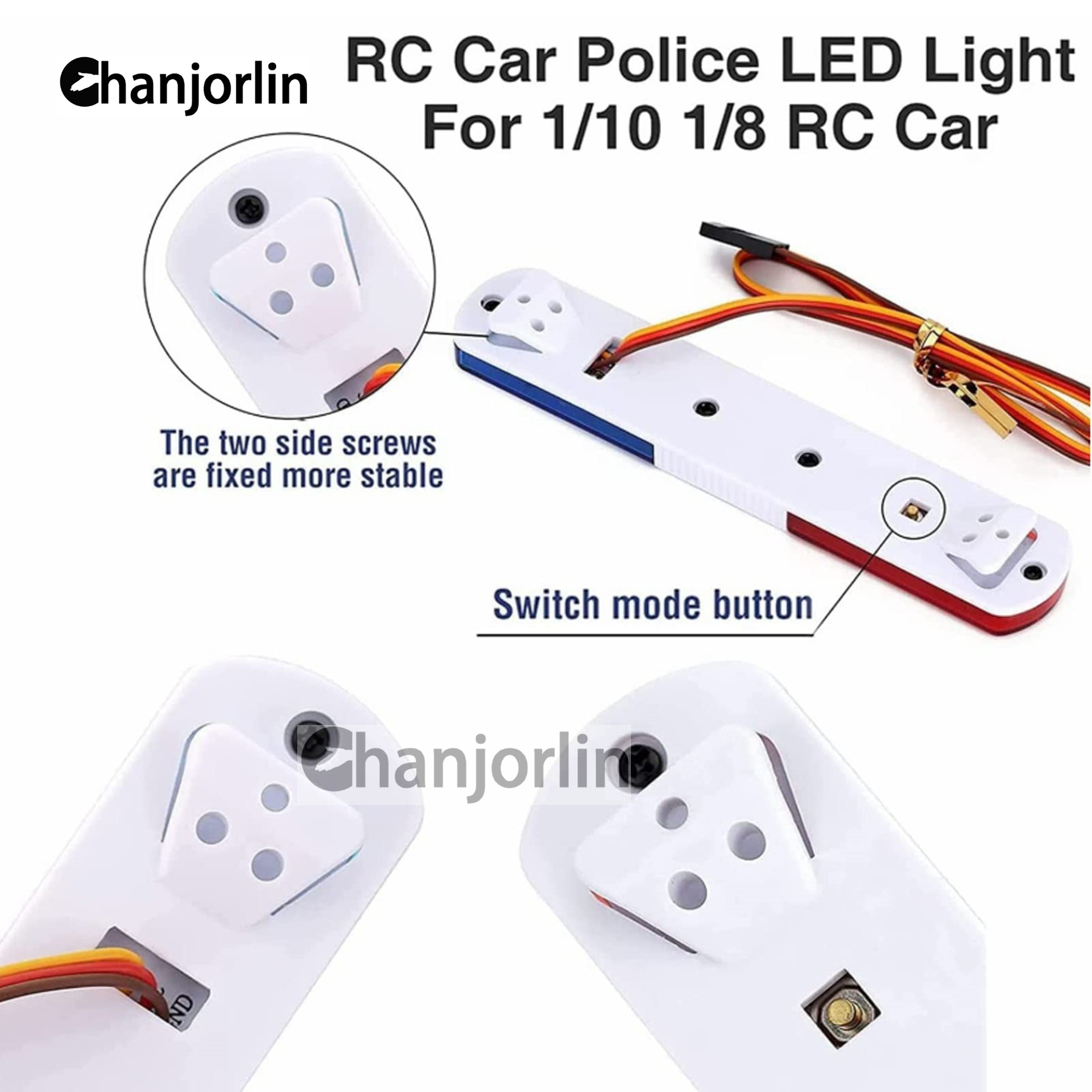 Police Flash LED Light Alarmin - Home Security Police ulasan dan harga