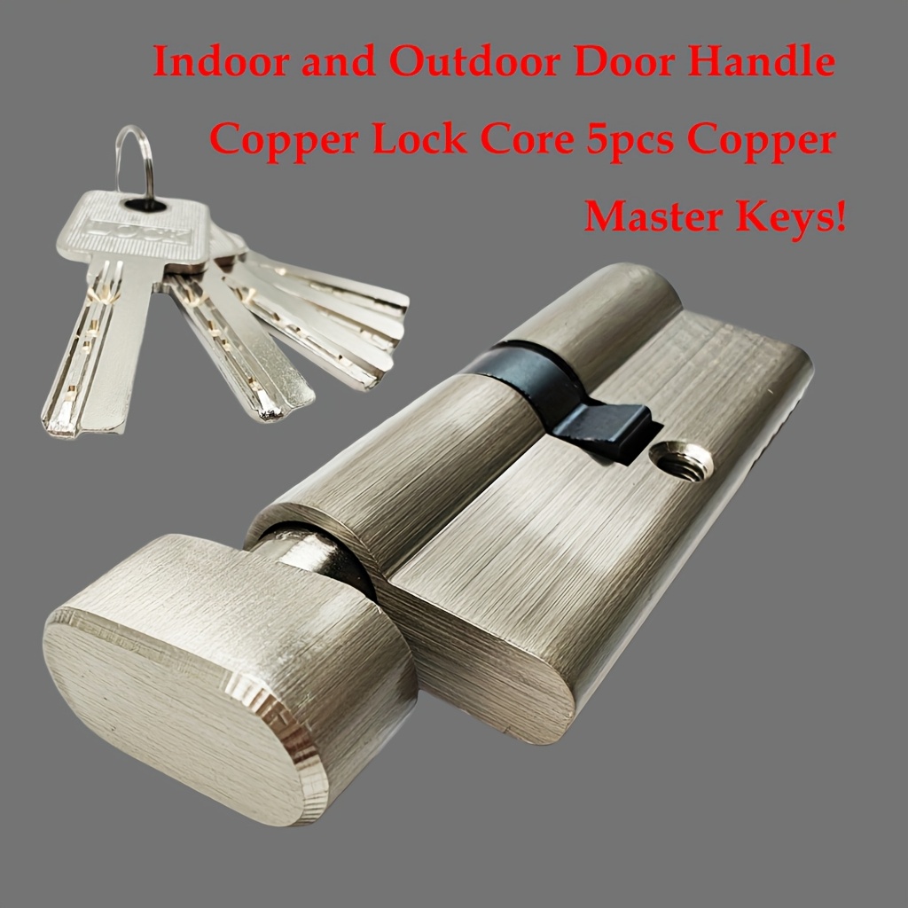 1Pc European Standard All-Copp - Home Security Locks For Doors ulasan dan harga