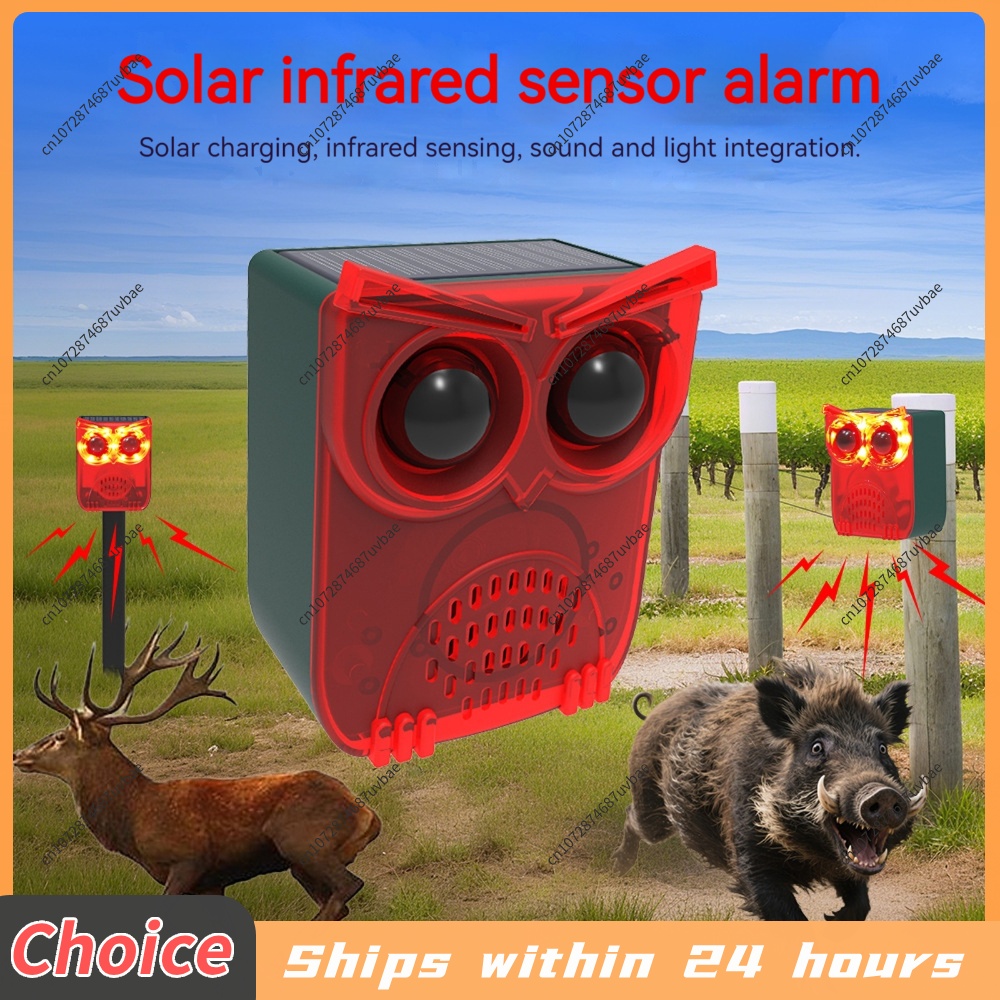 Solar Motion Sensor Alarm Dog  - Home Yard Security ulasan dan harga
