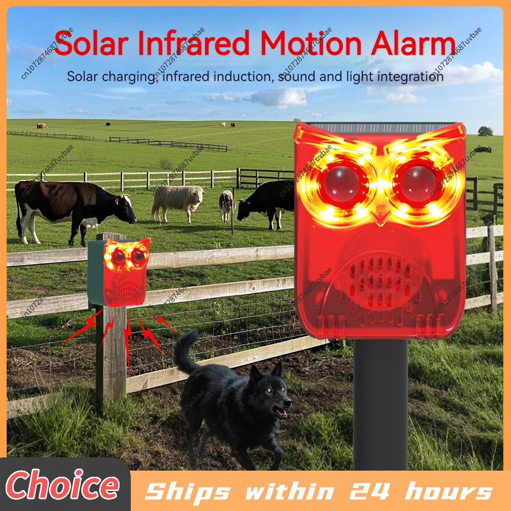 Solar Motion Sensor Alarm Dog  - Home Yard Security ulasan dan harga