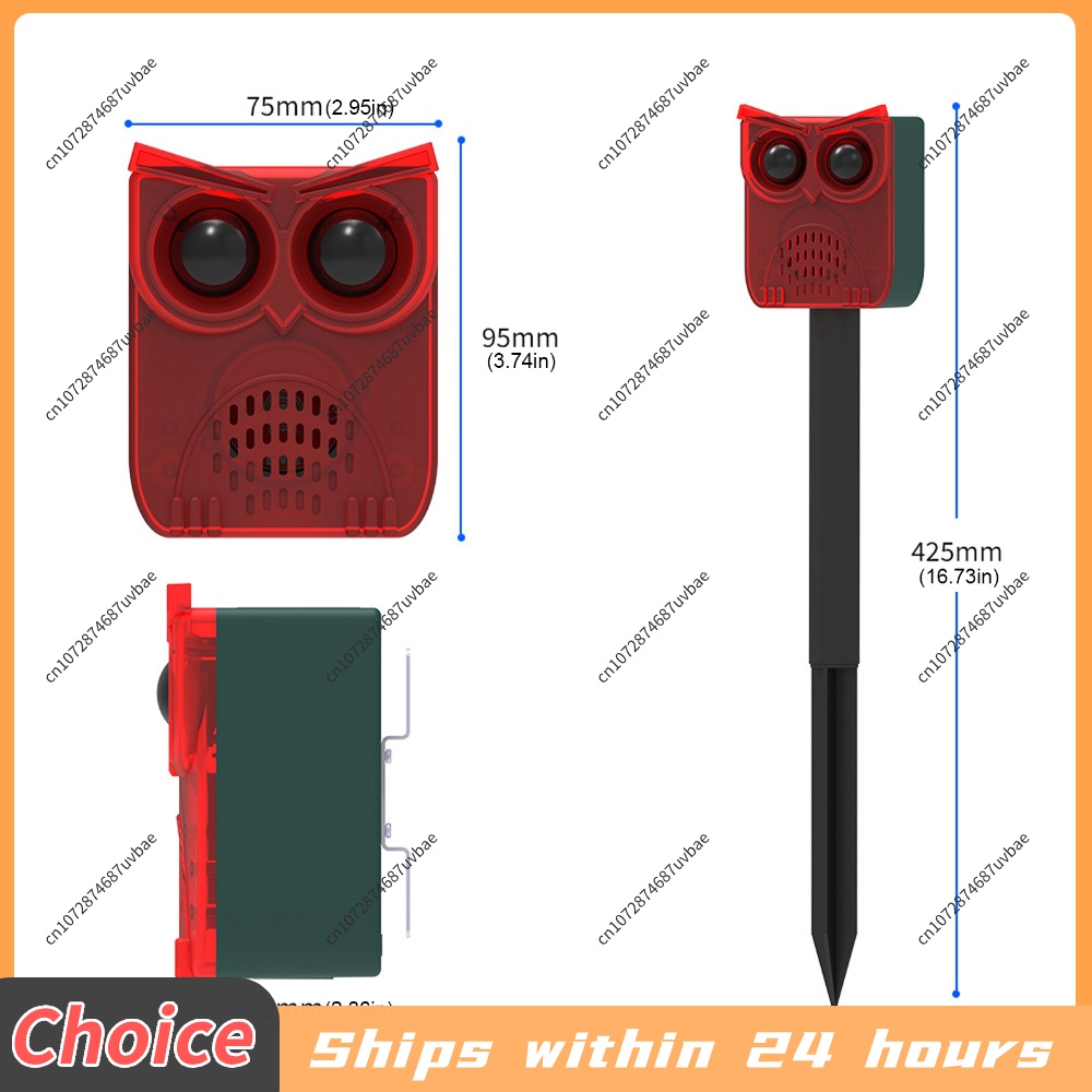 Solar Motion Sensor Alarm Dog  - Home Yard Security ulasan dan harga