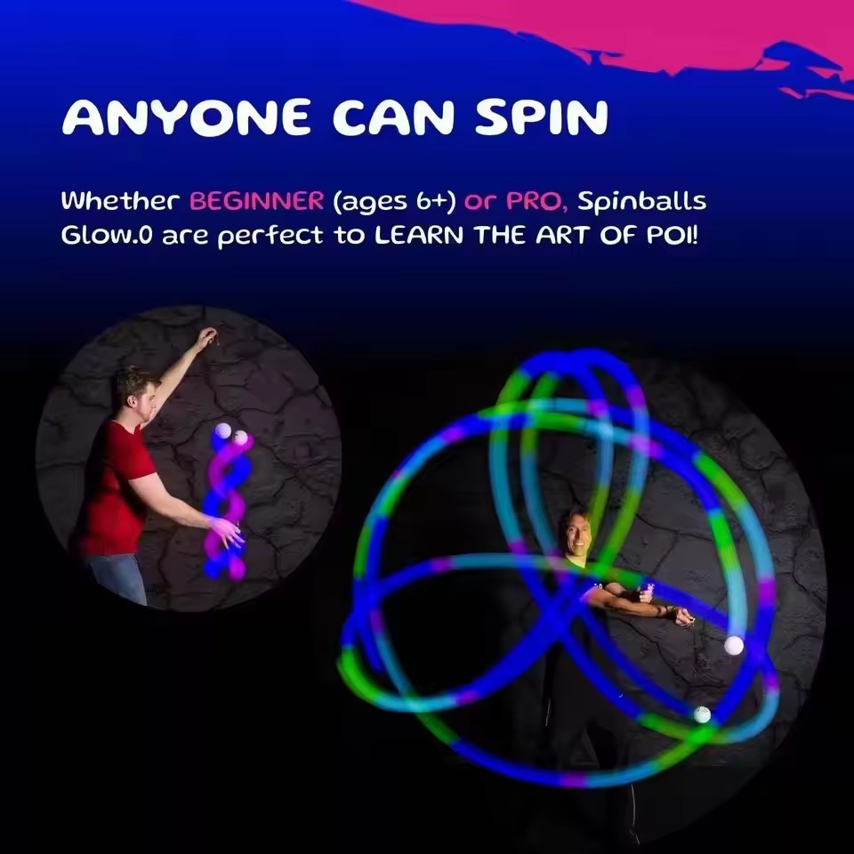 LED Juggling Ball with Rainbow - Home Security Measures ulasan dan harga