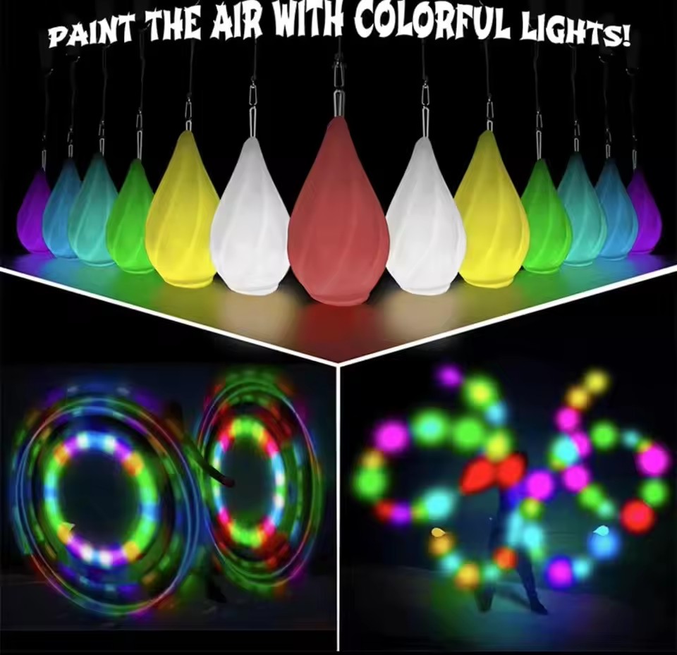 LED Juggling Ball with Rainbow - Home Security Measures ulasan dan harga