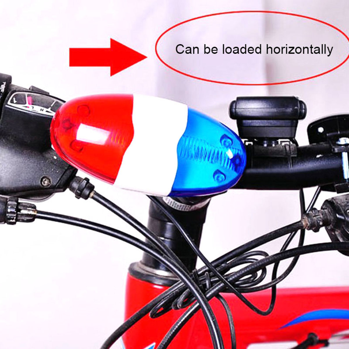 Bicycles Bell Police Car Light - Home Security Police ulasan dan harga